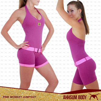Pink Monkey Jumpsuit #ABAPMJS